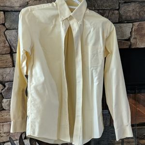 Boys Brooks Brothers size 14 yellow button up